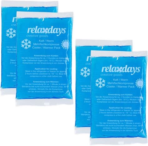 Gelpacks Set Van X Cm Hot Cold Packs Herbruikbaar Bol