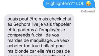 Une jeune fille blonde qui se fait niaiser à l école ConneriesQc