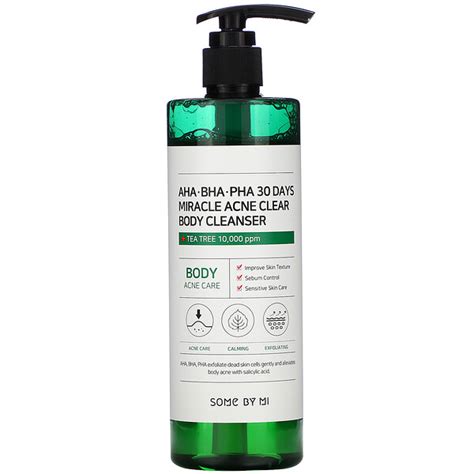 Some By Mi Miracle Acne Clear Body Cleanser 1410 Oz 400 Gsingapore