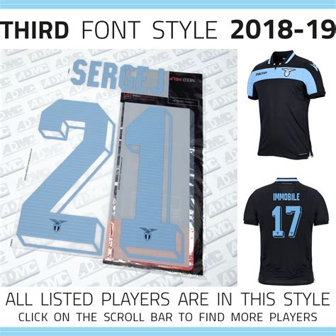 2018/19 SS Lazio Third - ADMC LLC