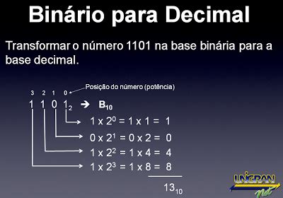 Converter Binário em Decimal