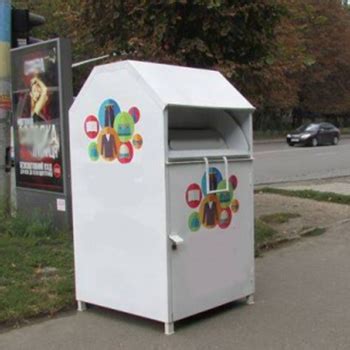 Контейнер уличный для сбора одежды (старых вещей, обуви) КСО-У - 119700 ...