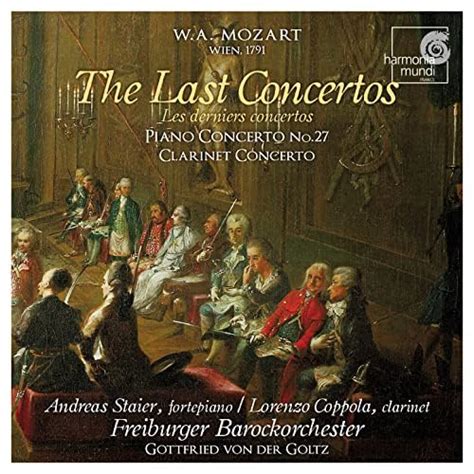 Amazon Mozart The Last Concertos Freiburger Barockorchester