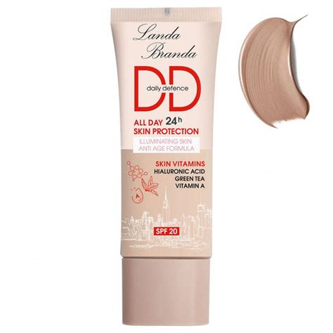 LANDA BRANDA DD КОРРЕКТИРУЮЩЕЕ СРЕДСТВО ДЛЯ ЛИЦА SPF DOUBLE DUTY H ТОН NUDE Бежевый