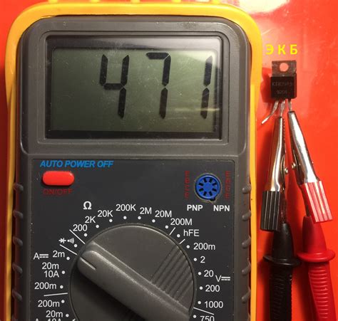 как проверить транзистор при помощи мультиметра
