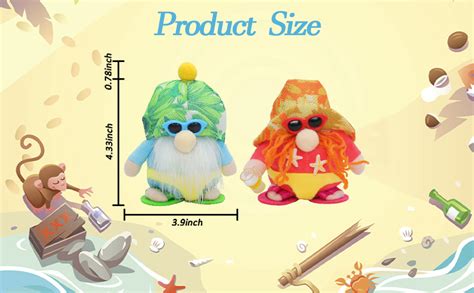 Amazon FreeNFond PCS Beach Bikini Gnome Plush Spring Summer Gnomes Decor Scandinavian