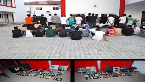 Efcc Arrests 56 Suspected Internet Fraudsters In Port Harcourt Business247news