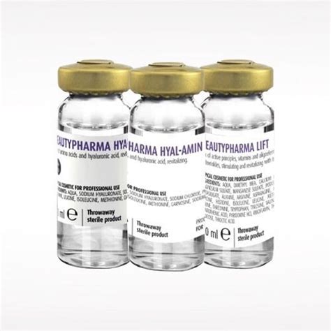 Beautypharma Hyal-Amin Антиэйдж-коктейль с гиалуроновой кислотой и ...
