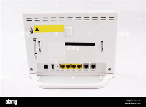 Wireless Wi Fi Router Isolated On White Background Wifi Technology