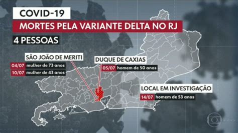 Rj Confirma Primeiras Quatro Mortes Provocadas Pela Variante Delta Da