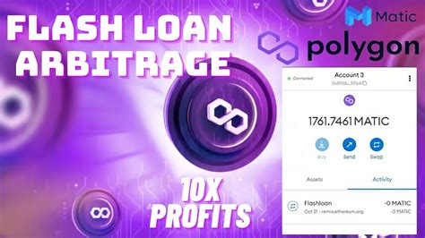 10x MATIC Profit In 10 Minutes Polygon MATIC Flash Loan Arbitrage