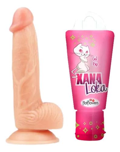 Protese Peniana Ventosa Cm Dildo Ppk Sexys Envio Já Parcelamento sem juros