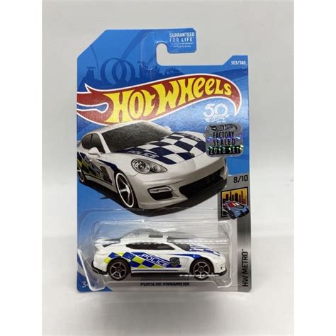 Hot Wheels Porsche Panamera White Hw Metro Factory Sealed Blister Pecah Consider Loose