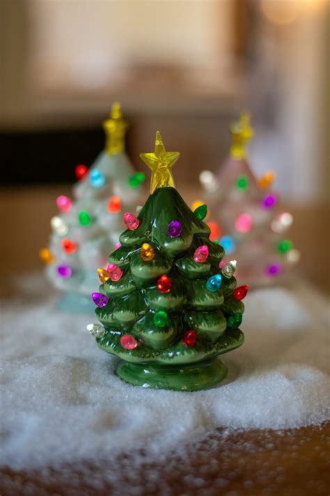 ALDI Has the Cutest Vintage Ceramic Christmas Trees Right Now - Holiday