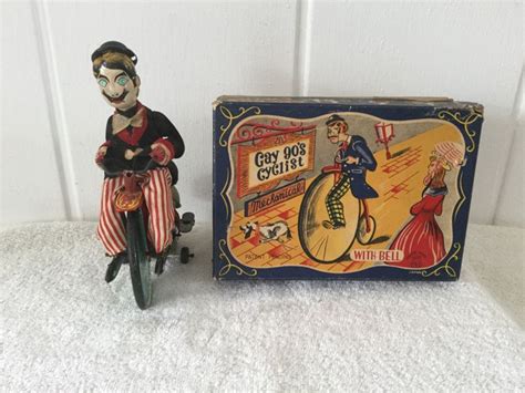 Antique GAY 90s Cyclist With Bell Made In Japan TPS Catawiki