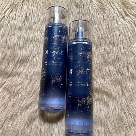 Bbw Bath And Body Works Starlit Night Body Mist Ml Beauty