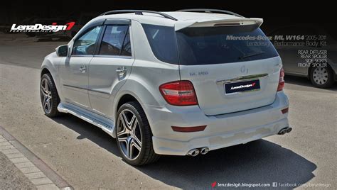 Mercedes Benz Ml W164 Lenzdesign Bodykit And Spoilers