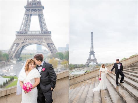 Lesbian Elopement In Paris With A Ceremony At The Eiffel Tower