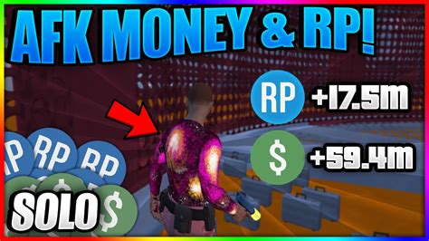 Best Solo Afk Money Rp Method In Gta Online After Patch Gta