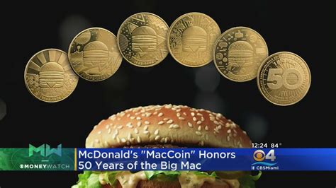 Mcdonalds Unveils Maccoin For Big Macs 50th Birthday Youtube