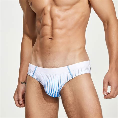 Men S Briefs Seobean Sexy Style Low Waist Quick Drying Swimming Trunks Hot Spring Shorts Beach