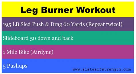 Leg Burning Workout To Burn Fat