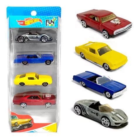 Kit Carrinhos Roda Livre De Ferro Wheels Hot Car Cl Ssicos Mercadolivre