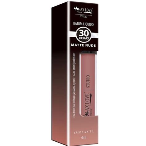Comprar Batom Líquido Nude 30H Max Love cor 668 R 26 90 Ótica Upside Optical