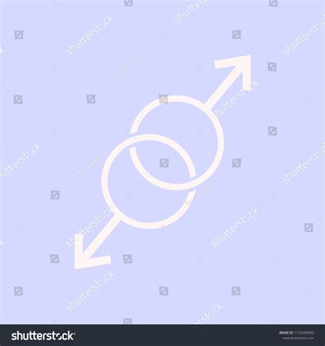 Gay Couple Symbol Graphic Illustration Stock Vector Royalty Free Shutterstock