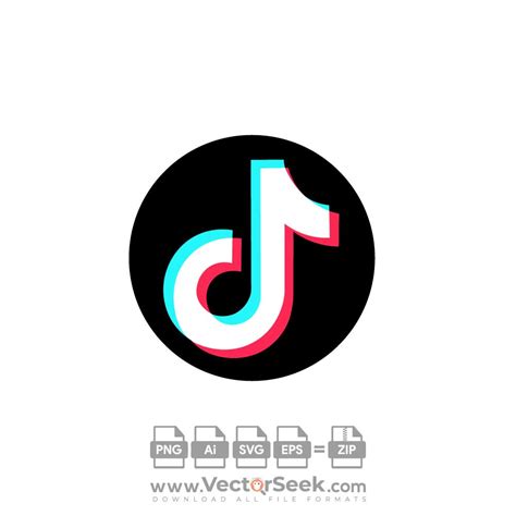 TikTok Logo Icon Vector - (.Ai .PNG .SVG .EPS Free Download) VectorSeek