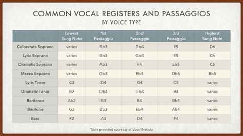 Find Your Vocal Range and Voice Type Test | VOCAL NEBULA