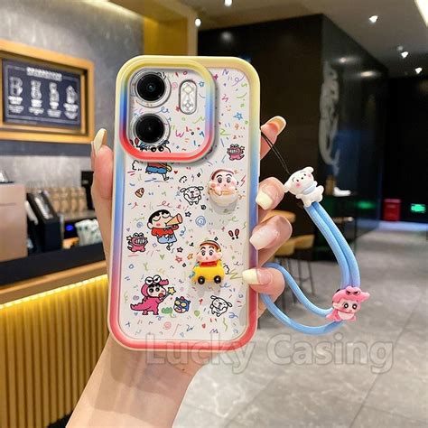 For Infinix Hot I Casing Case D Luxury Stereo Doll Cartoon Soft Shockproof Cute Infinix