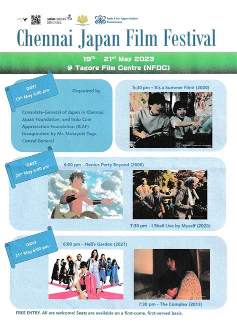 Anyone Going To This Chennai Japan Film Festival Rchennai