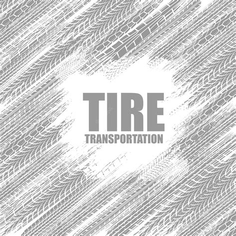 Premium Vector | Tire tracks square wallpaper