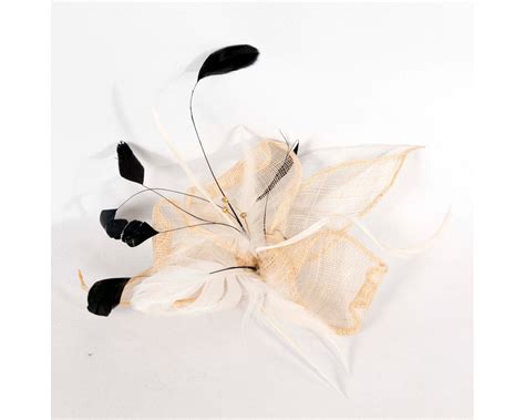 Nude Sinamay Fascinator Broche Online In Australia Trish Millinery