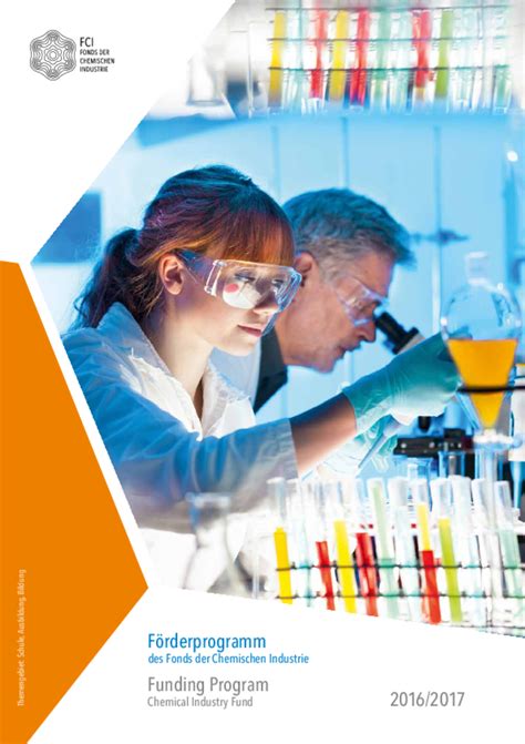 Chemie BW Fonds der Chemischen Industrie Förderprogramm 2016 2017