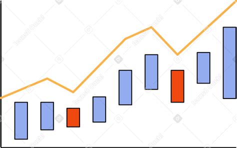 Investment Graph Illustration In Png Svg