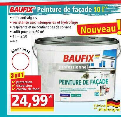 Promo Baufix Peinture De Fa Ade Chez Norma Icatalogue Fr