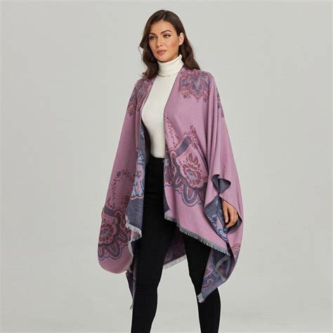 Poncho Cape R Versible Univers Du Poncho