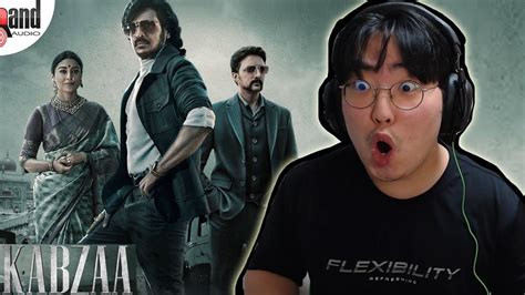 Korean Reacts To Kabzaa K Official Teaser Upendra Kichcha Sudeepa