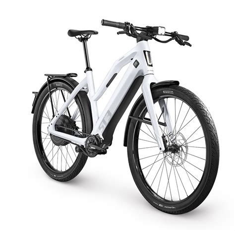 Speed Pedelec 45km H Stromer St3 Pinion Cool White Comfort