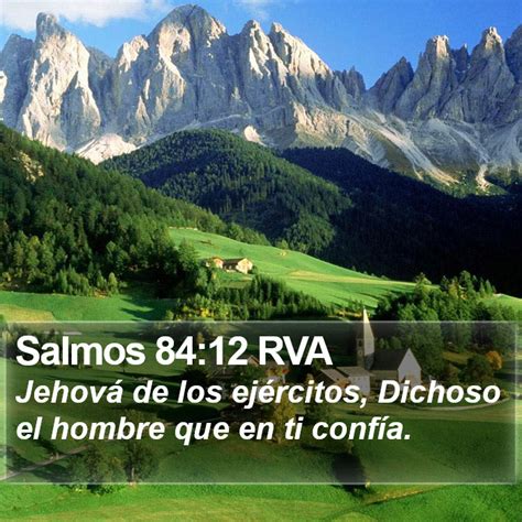 Salmos Rva Jehov De Los Ej Rcitos Dichoso El Hombre Que