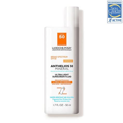 La Roche Posay Anthelios Ultra Light Tinted Mineral Sunscreen Spf 50