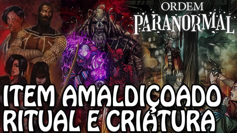 O QUE VEM NOS MARCA PÁGINAS ORDEM PARANORMAL RPG YouTube