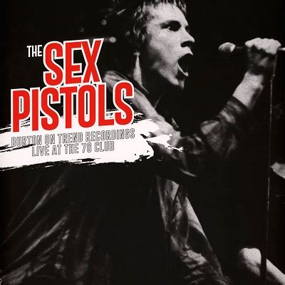Sex Pistols Burton On Trend Recordings Live At The Club Limited Edition Black Lp