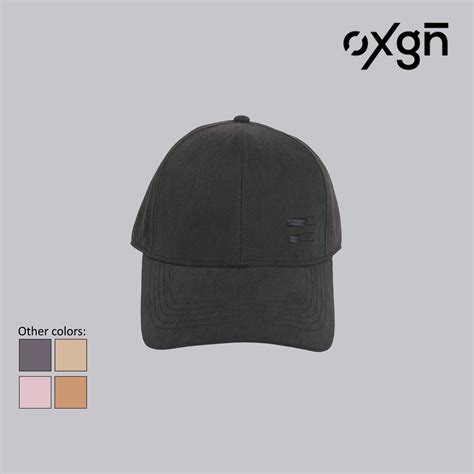 OXGN COED Curved Cap For Men And Women Black Tan Nude Asphalt Rosy Shopee Philippines
