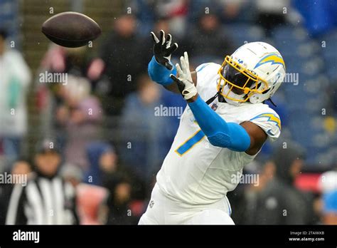 Los Angeles Chargers Tight End Gerald Everett Makes A Catch Prior