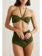 Johanna Ortiz Net Sustain Orinka Belted Ribbed Bikini Briefs Net A Porter