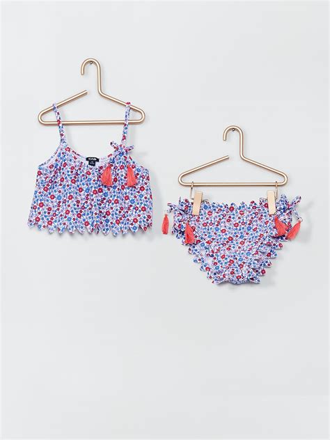 Bikini De Flores Estampado Liberty Kiabi