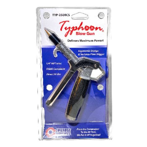 A Typhoon High Volume Air Blow Gun Osha Approved